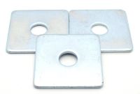 Square Plate Washers | Zinc Plated & Stainless Steel