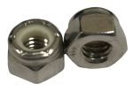 Imperial Hexagon UNC Nyloc Nut | Stainless Steel A2-70 | B16.6.3