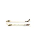Bulb End Casement Stay 200mm | Polished Brass