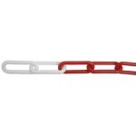 Red & White Plastic Chain 6 x 50mm