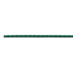 Woven Polypropylene Rope Green 3mm