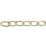 Oval Chain Brass Plated 16mm