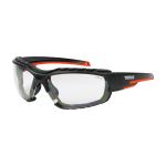Timco | Sports Style Safety Glasses - With Foam Dust Guard - Clear