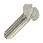 Slotted Countersunk Machine Screw Stainless Steel A2 DIN963