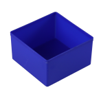 Sorta-Case Plastic Compartment 63mm Blue Dark Blue