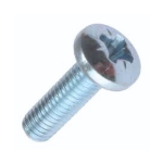 Pozi Pan Machine Screw Zinc Plated DIN7985