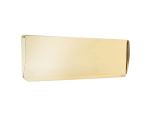 Plain Inner Door Tidy | Polished Brass 280 x 80