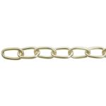 Oval Chain Brass Plate 12.5mm