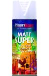 PlastiKote | Matt Super Spray White 400ml