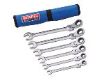 Faithfull 6 Piece Ratchet Combination Spanner Set