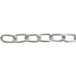 Oval Chain Chrome Plated 12.5mm