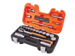 Bahco 3/8in rive Socket Set (34 Piece)