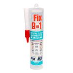 Timco | 9 in 1 Adhesive & Sealant Crystal Clear 290ml