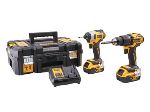 Dewalt 18v Combi & Impact Drill Twin Pack