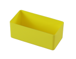 Sorta-Case Plastic Compartment 45mm Yellow