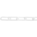 White Plastic Chain 6 x 50mm