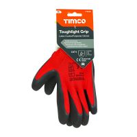 Timco | Toughlight Grip Gloves - Sandy Latex Coated Polyester