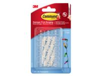 Clear Decorating Clips with Clear Strips 20 Pack