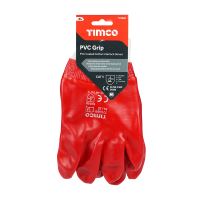 Timco | PVC Gloves - PVC Coated Cotton Interlock