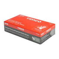Timco | Diamond Textured Disposable Nitrile Gloves 50 Pack