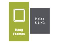 Narrow Picture Hanging Strips 4 Pack