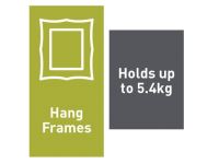 Picture Hanging Strips Set Small & Medium 12 Pack