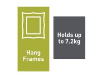 Picture Hanging Strips Set Medium & Large 12 Pack