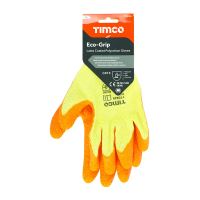 Timco | Eco-Grip Gloves - Crinkle Latex Coated Polycotton